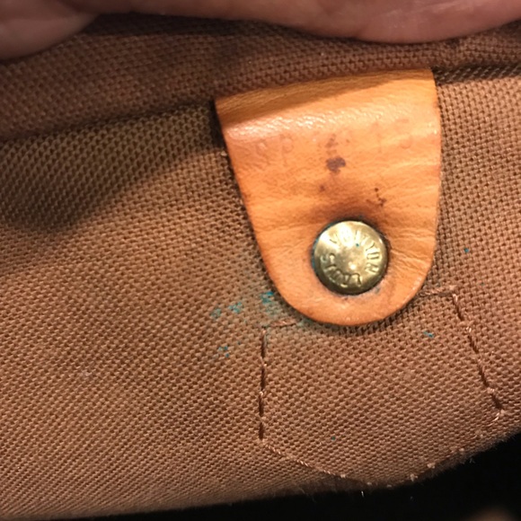 Authentic LV Speedy 35 - Picture 6 of 8